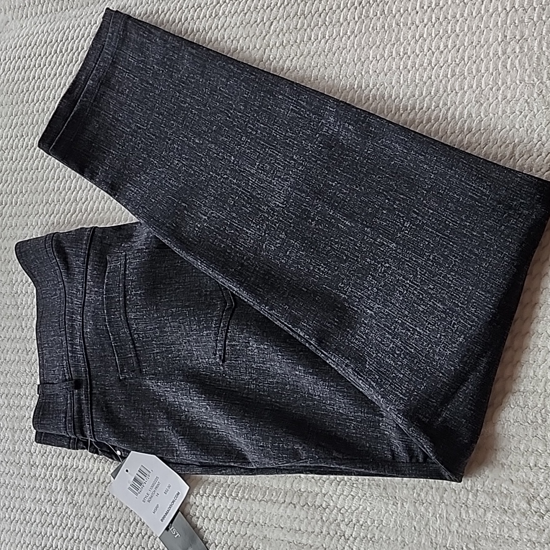 89 Th Madison Brand New Comfort Waist Dress Pants Scratch Print